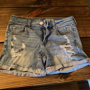 American Eagle distressed shorts. Size 8